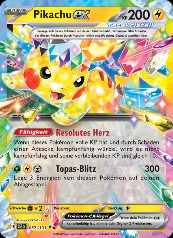 Pikachu-ex (Front)