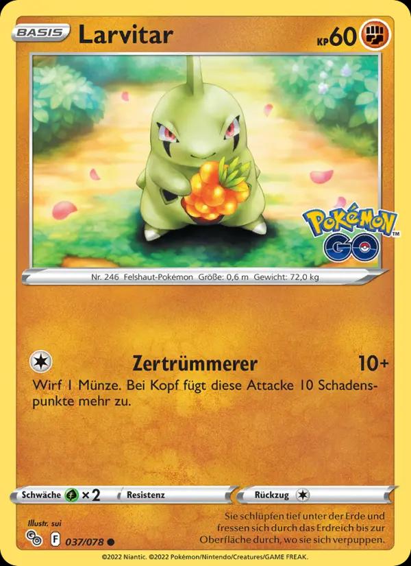 Larvitar (Front)