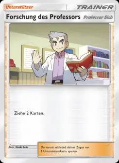 Forschung des Professors