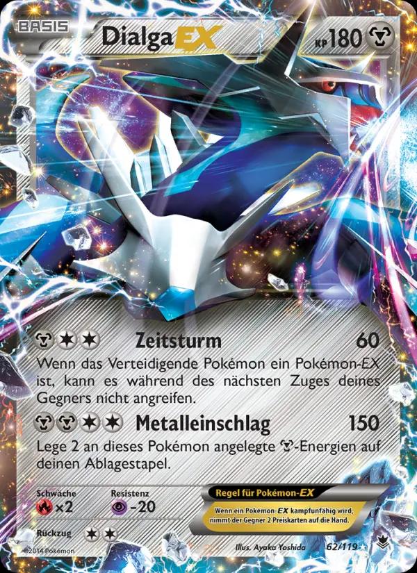 Dialga EX (Front)