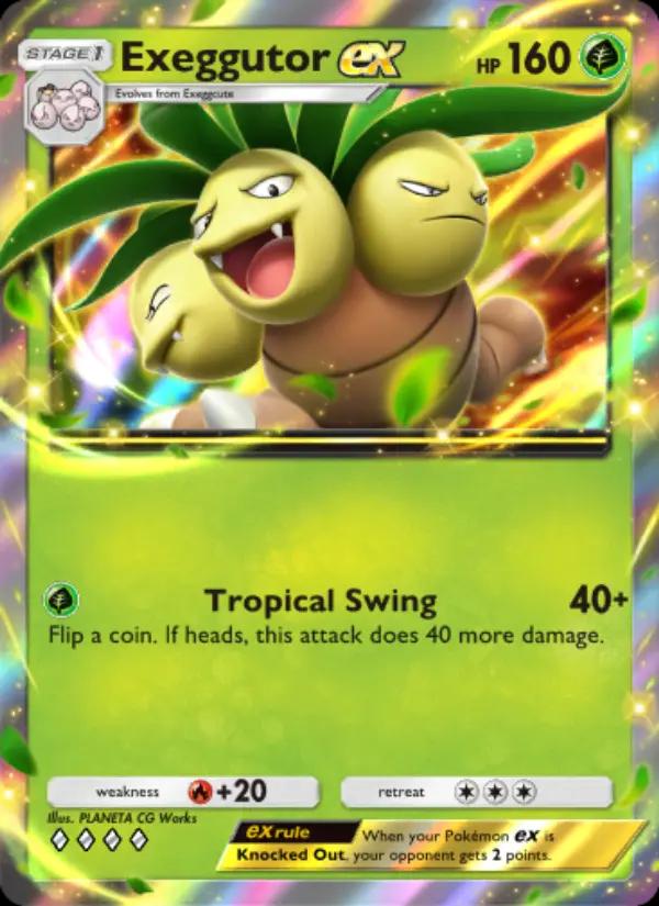 Exeggutor ex (Front)