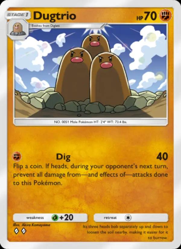 Dugtrio (Front)