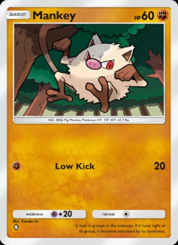 Mankey (Front)
