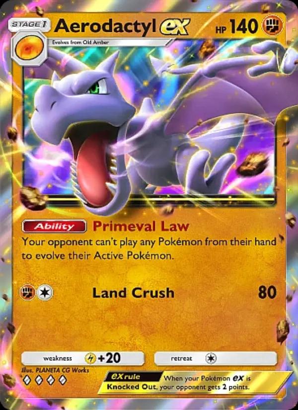 Aerodactyl ex (Front)