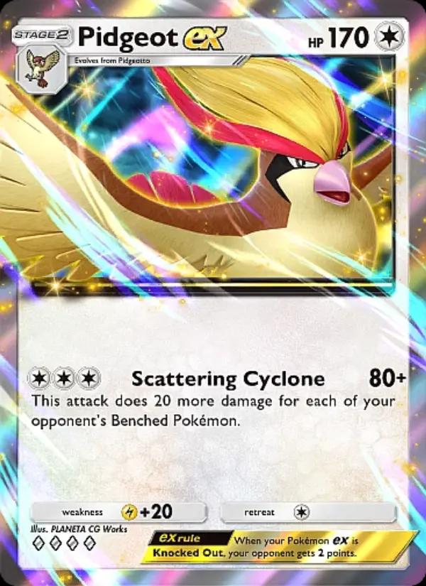 Pidgeot ex (Front)