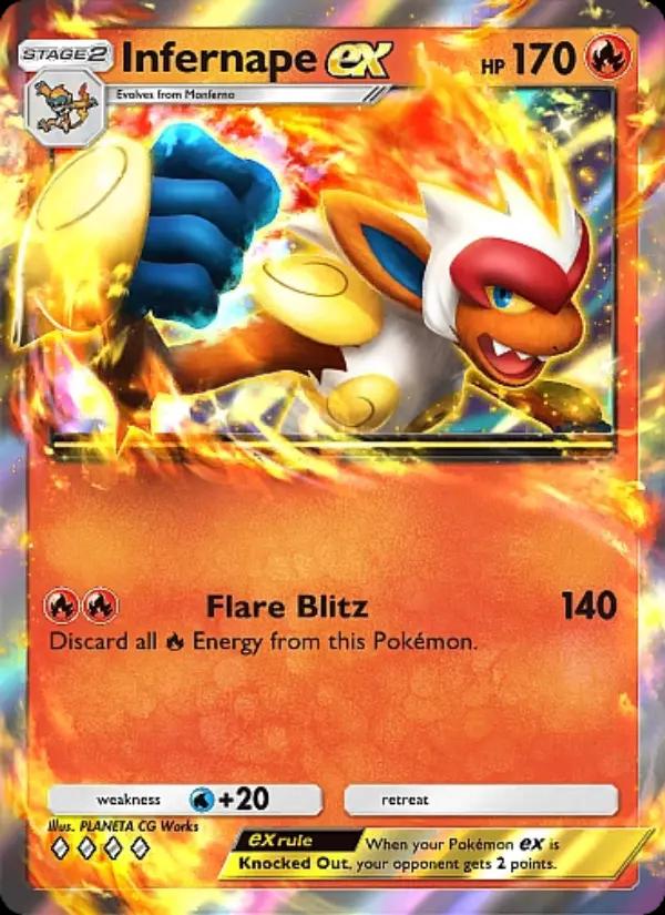Infernape ex (Front)