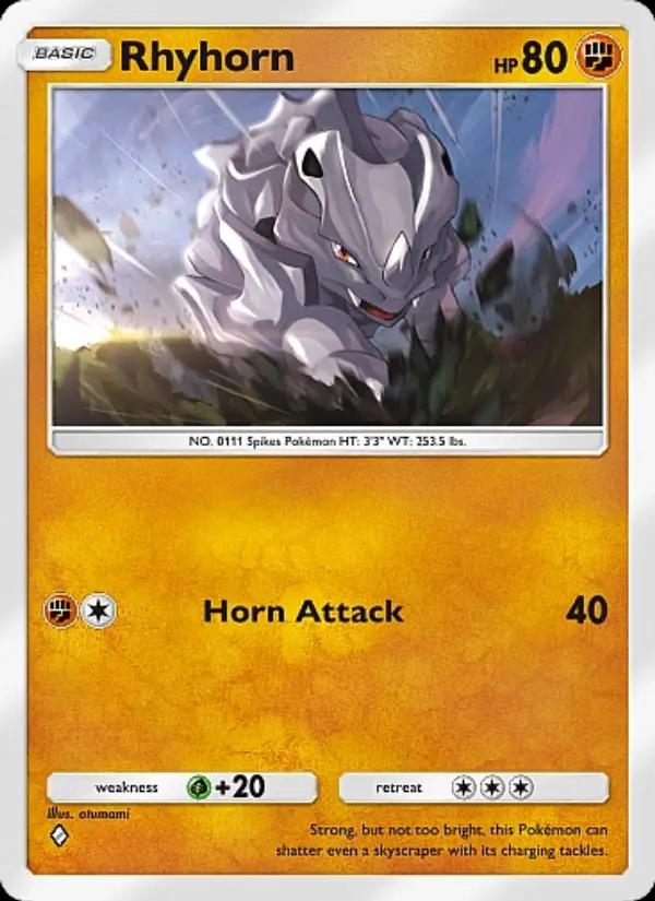 Rhyhorn (Front)