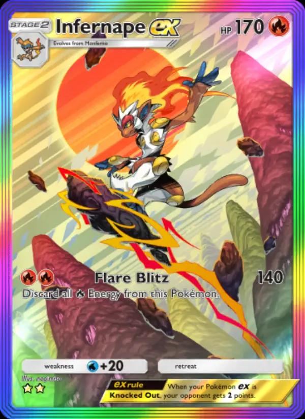 Infernape ex (Front)