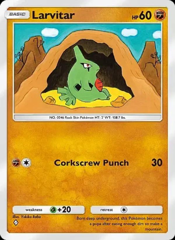 Larvitar (Front)