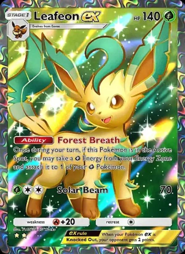 Leafeon ex (Front)