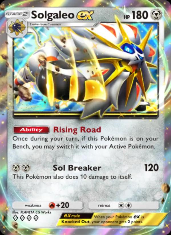 Solgaleo ex (Front)