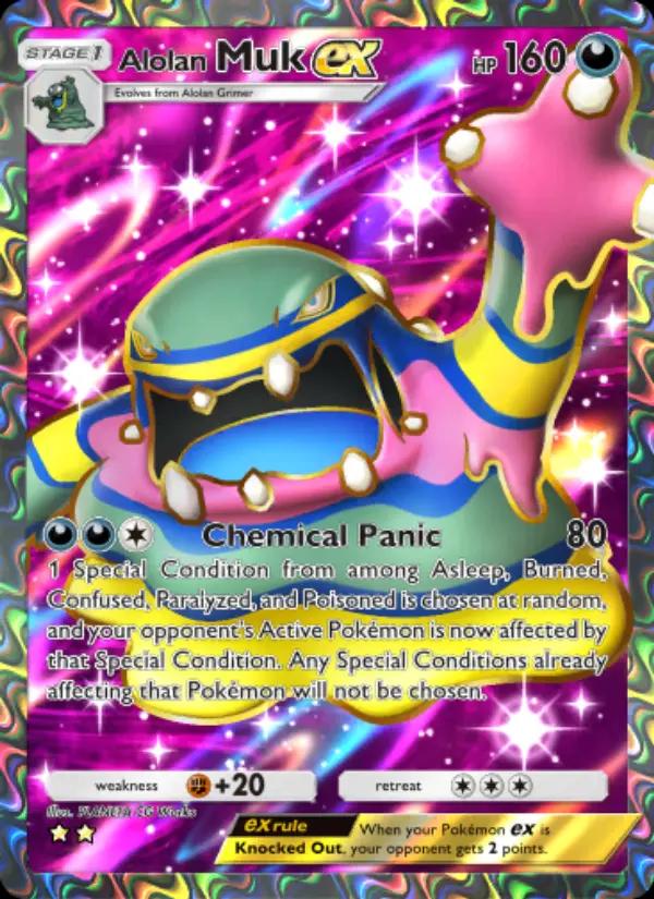 Alolan Muk ex (Front)