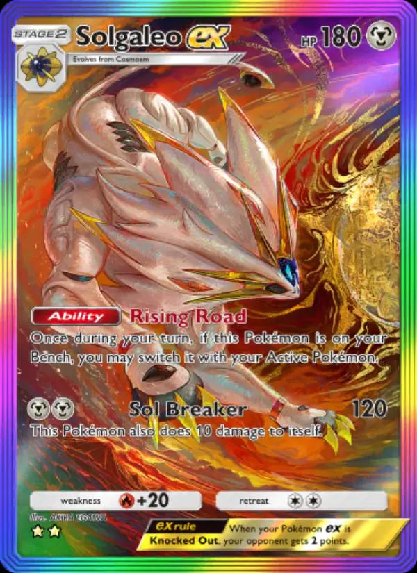 Solgaleo ex (Front)