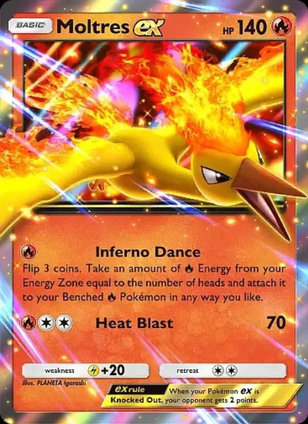 Moltres ex (Front)