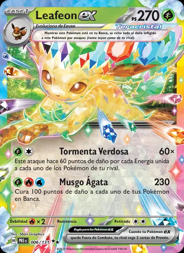 Leafeon ex (Front)