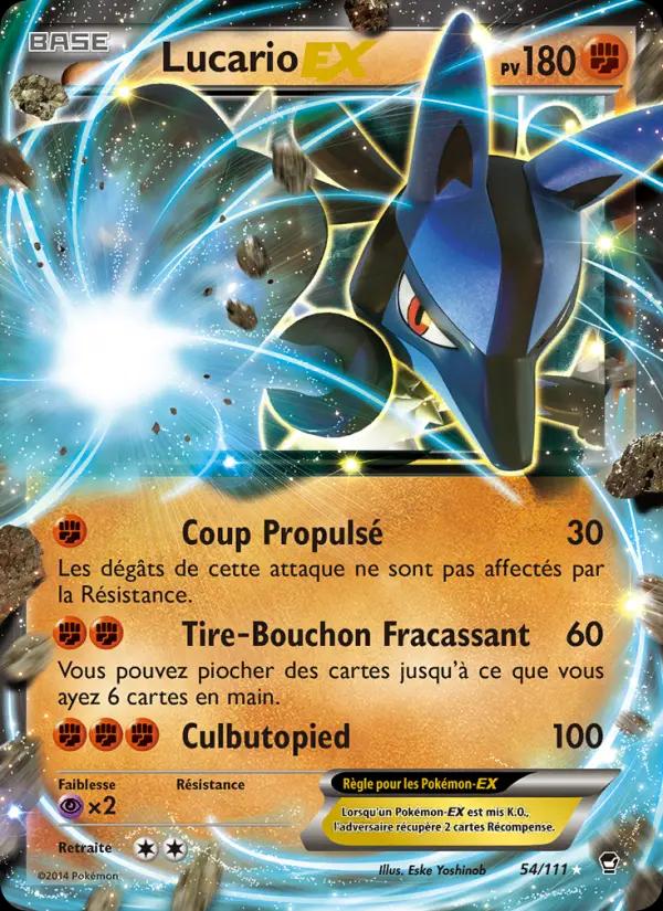 Lucario EX (Front)