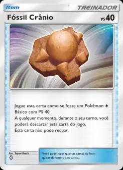 Fóssil Crânio