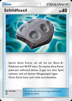 Fossil abdecken