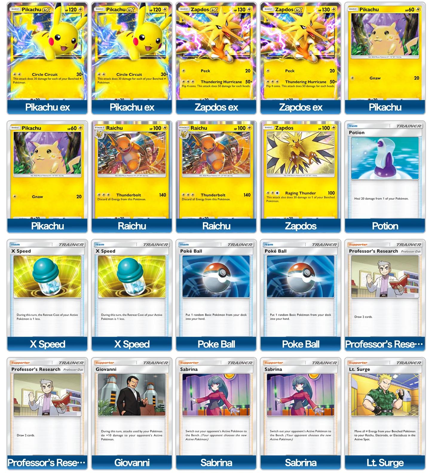 Pikachu EX Deck: Best Electric Deck for Pokemon TCG Pocket