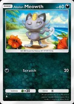 Alolan Meowth A3-108