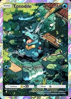 Totodile A4-167