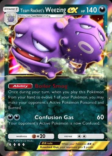 Team Rocket's Weezing ex
