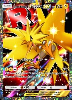 Team Rocket's Zapdos ex