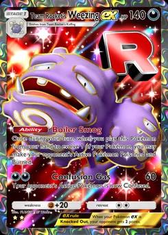 Team Rocket's Weezing ex