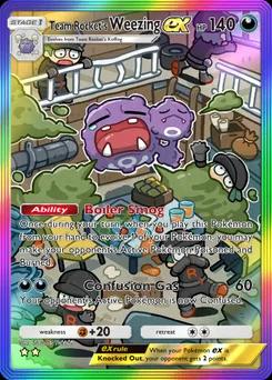 Team Rocket's Weezing ex