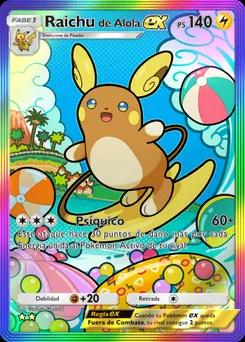 Raichu de Alola ex