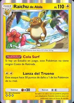 Raichu de Alola B2-050