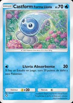 Castform Forma Lluvia