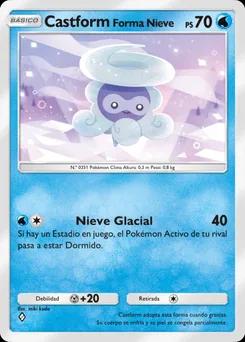Castform Forma Nieve B3-041