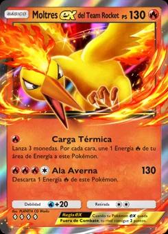 Moltres ex del Team Rocket