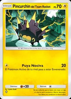 Pincurchin del Team Rocket B4a-024