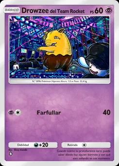 Drowzee del Team Rocket