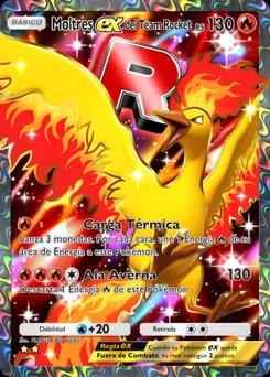 Moltres ex del Team Rocket