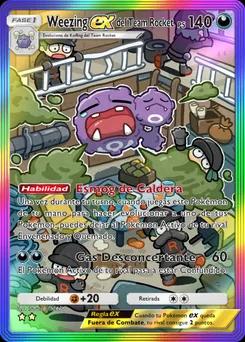 Weezing ex del Team Rocket