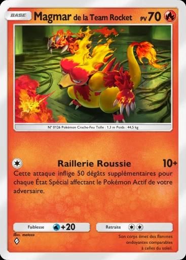 Magmar de la Team Rocket