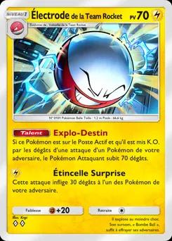 Électrode de la Team Rocket