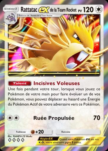 Rattatac-ex de la Team Rocket
