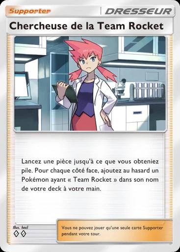 Chercheuse de la Team Rocket