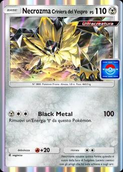 Necrozma Criniera Crepuscolare P-A-079