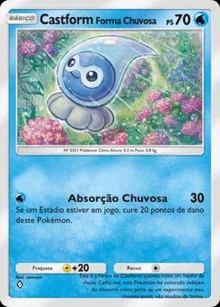 Castform Forma Chuvosa B3-040
