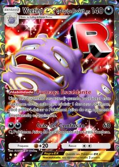 Weezing ex da Equipe Rocket