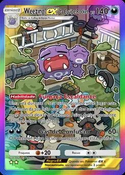 Weezing ex da Equipe Rocket