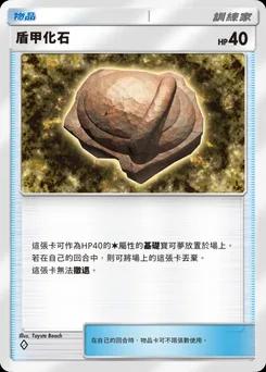 盾甲化石
