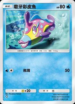 磨牙彩皮魚