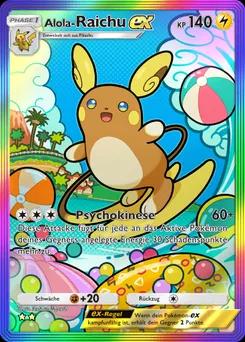 Alola-Raichu-ex A3-203