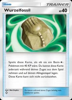 Wurzelfossil